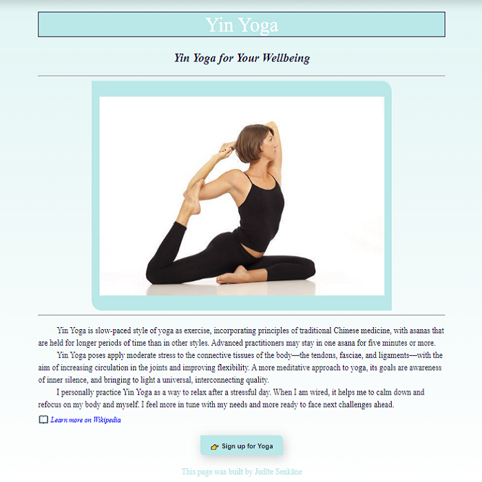 Yin Yoga Project Preview